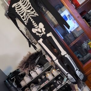 Spirit Black and White Skeleton Costume